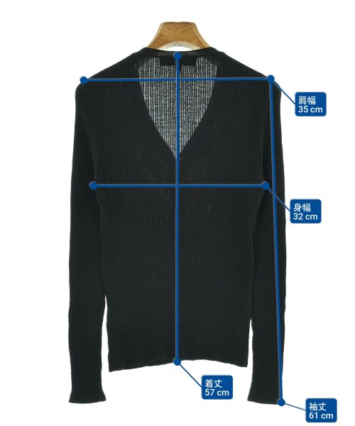 UNTITLED（アンタイトル）カーディガン 黒 サイズ:2(M位) レディース/2200646406893