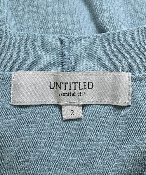 UNTITLED（アンタイトル）ニット・セーター 青 サイズ:2(M位) レディース/2200646406916