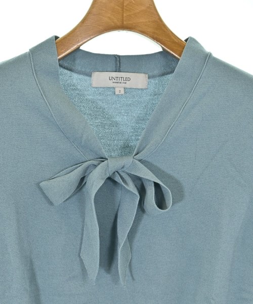 UNTITLED（アンタイトル）ニット・セーター 青 サイズ:2(M位) レディース/2200646406916