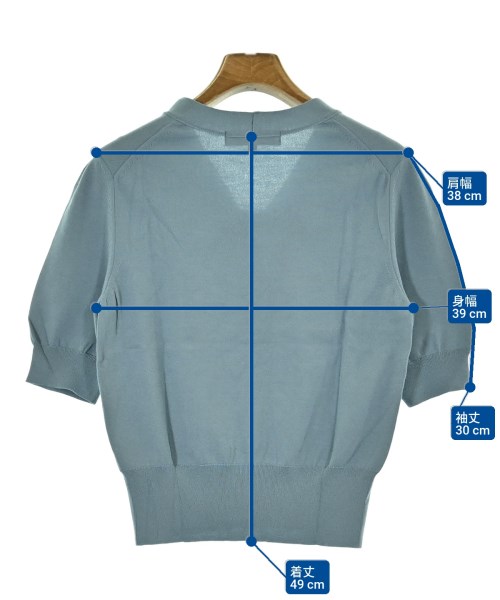 UNTITLED（アンタイトル）ニット・セーター 青 サイズ:2(M位) レディース/2200646406916