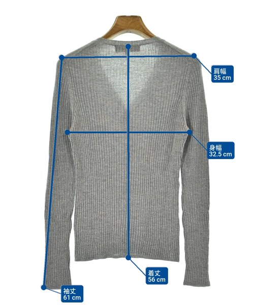 UNTITLED（アンタイトル）カーディガン グレー サイズ:2(M位) レディース/2200646406923