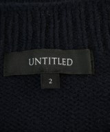 UNTITLED（アンタイトル）ニット・セーター 紺 サイズ:2(M位) レディース/2200650610156