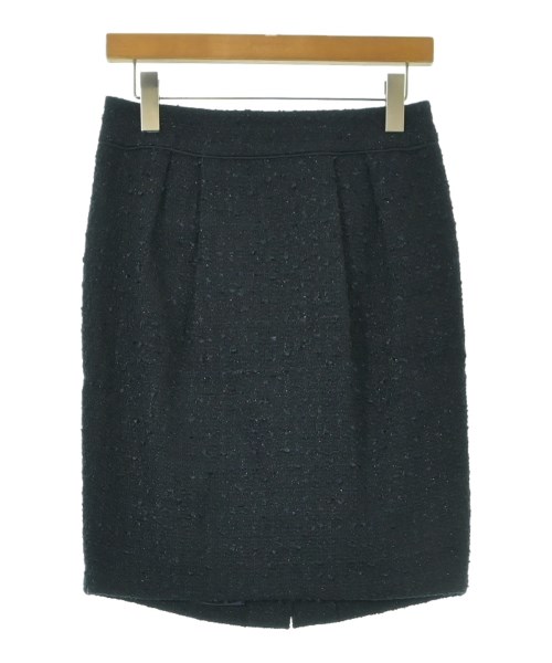 UNTITLED(アンタイトル)ひざ丈スカート 紺 サイズ:2(M位)/2200651745147