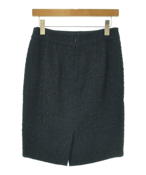 UNTITLED（アンタイトル）ひざ丈スカート 紺 サイズ:2(M位) レディース/2200651745147