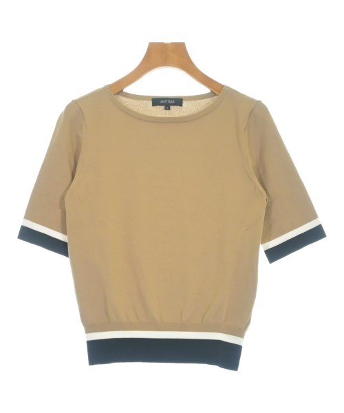 UNTITLED(アンタイトル)ニット・セーター ベージュ サイズ:0(XS位)/2200652985023