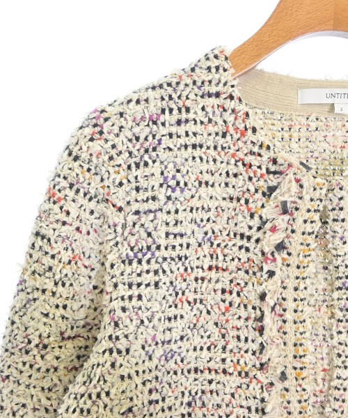 UNTITLED（アンタイトル）ノーカラージャケット ベージュ サイズ:2(M位) レディース/2200652985054