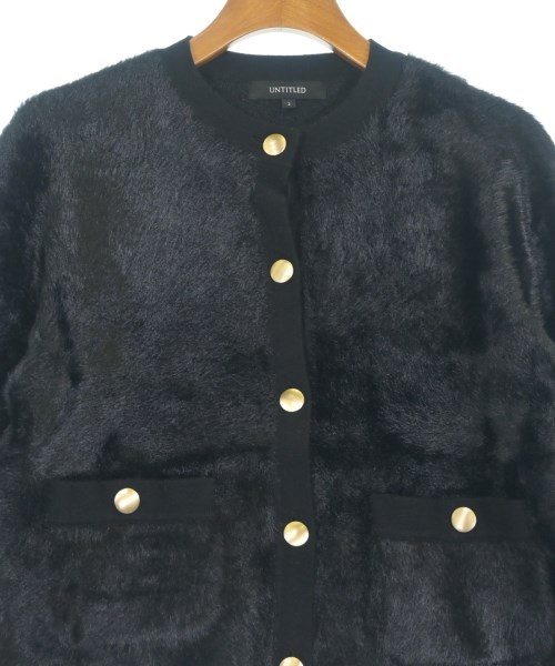 UNTITLED（アンタイトル）カーディガン 黒 サイズ:2(M位) レディース/2200652985061