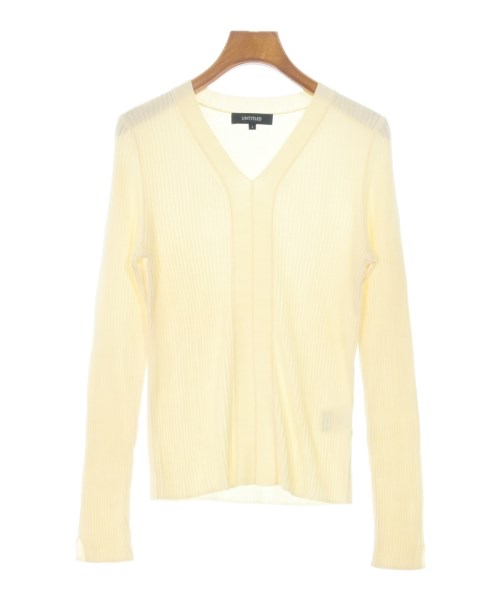 UNTITLED(アンタイトル)ニット・セーター 白 サイズ:2(M位)/2200657419028