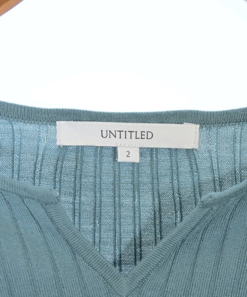 UNTITLED（アンタイトル）ニット・セーター 青 サイズ:2(M位) レディース/2200657419042