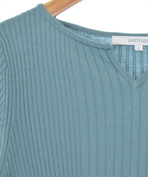UNTITLED（アンタイトル）ニット・セーター 青 サイズ:2(M位) レディース/2200657419042