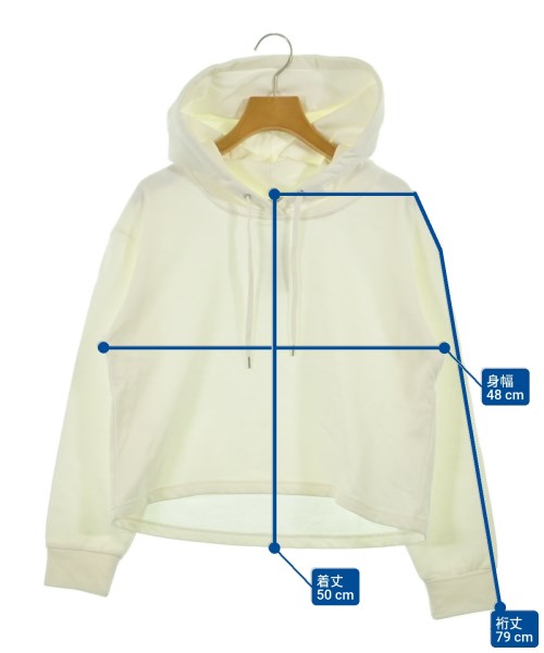 UNTITLED（アンタイトル）パーカー 白 サイズ:2(M位) レディース/2200652210019