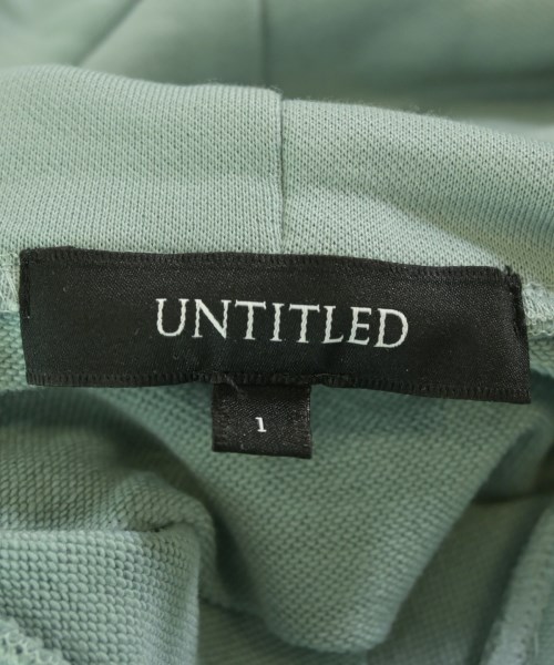 UNTITLED（アンタイトル）パーカー 緑 サイズ:1(S位) レディース/2200652210026