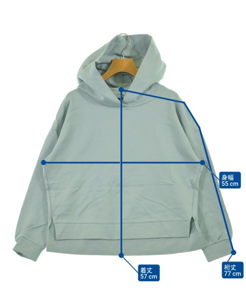 UNTITLED（アンタイトル）パーカー 緑 サイズ:1(S位) レディース/2200652210026