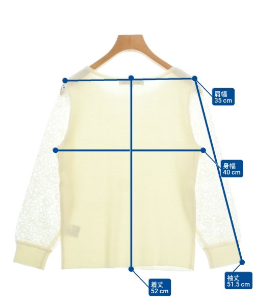 UNTITLED（アンタイトル）ニット・セーター 白 サイズ:2(M位) レディース/2200652210033