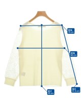 UNTITLED（アンタイトル）ニット・セーター 白 サイズ:2(M位) レディース/2200652210033