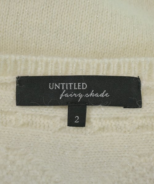UNTITLED（アンタイトル）ニット・セーター 白 サイズ:2(M位) レディース/2200652210064