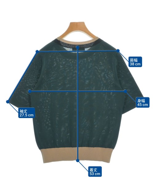 UNTITLED（アンタイトル）ニット・セーター 緑 サイズ:M レディース/2200652210088