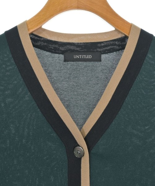 UNTITLED（アンタイトル）カーディガン 緑 サイズ:M レディース/2200652210095