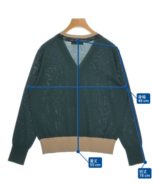 UNTITLED（アンタイトル）カーディガン 緑 サイズ:M レディース/2200652210095