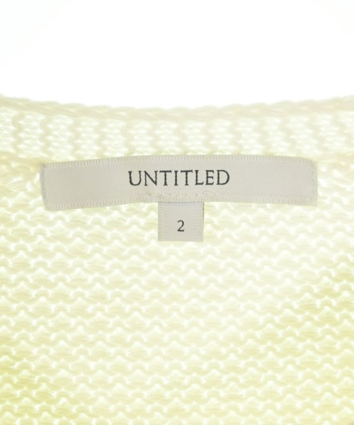 UNTITLED（アンタイトル）ニット・セーター 白 サイズ:2(M位) レディース/2200652198058