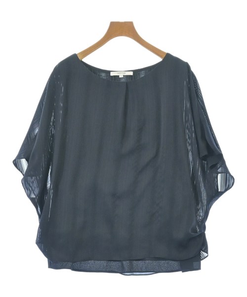 UNTITLED(アンタイトル)ブラウス 紺 サイズ:44(XL位)/2200652198065