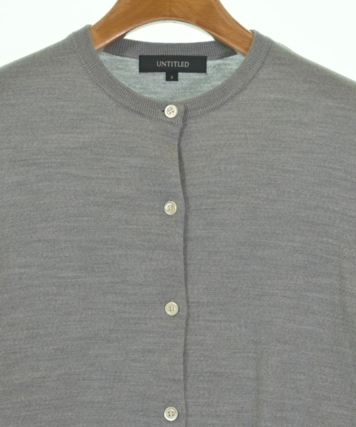 UNTITLED（アンタイトル）カーディガン グレー サイズ:2(M位) レディース/2200652882087