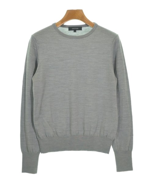 UNTITLED(アンタイトル)ニット・セーター グレー サイズ:2(M位)/2200652882094