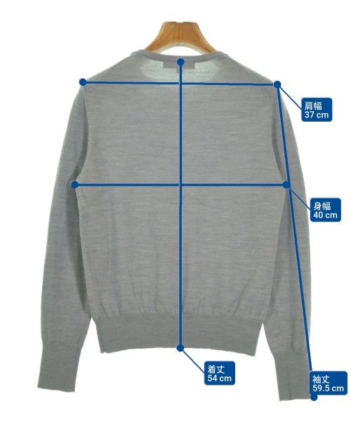 UNTITLED（アンタイトル）ニット・セーター グレー サイズ:2(M位) レディース/2200652882094