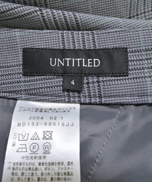 UNTITLED（アンタイトル）その他 グレー サイズ:4(XL位) レディース/2200654879122