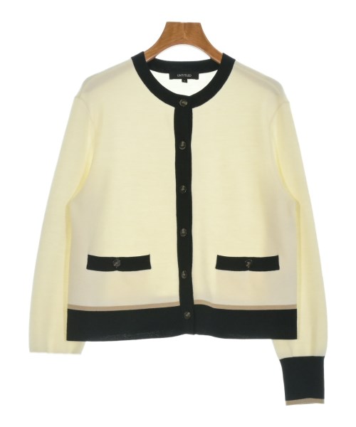 UNTITLED(アンタイトル)カーディガン 白 サイズ:2(M位)/2200654978016