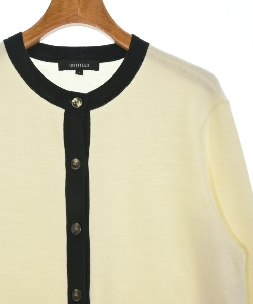 UNTITLED（アンタイトル）カーディガン 白 サイズ:2(M位) レディース/2200654978016