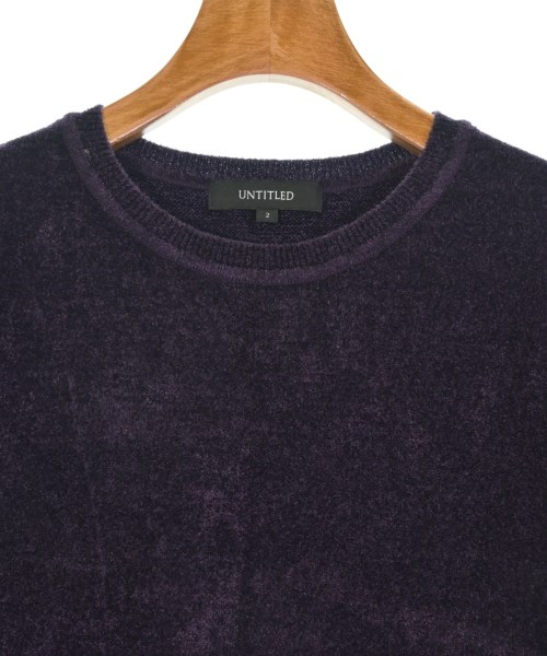UNTITLED（アンタイトル）Tシャツ・カットソー 紫 サイズ:2(M位) レディース/2200654978023