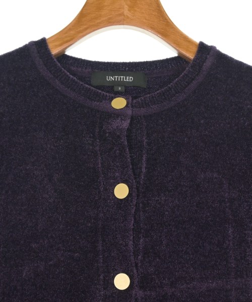 UNTITLED（アンタイトル）Tシャツ・カットソー 紫 サイズ:2(M位) レディース/2200654978030