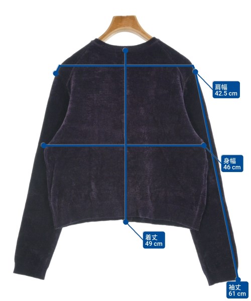 UNTITLED（アンタイトル）Tシャツ・カットソー 紫 サイズ:2(M位) レディース/2200654978030