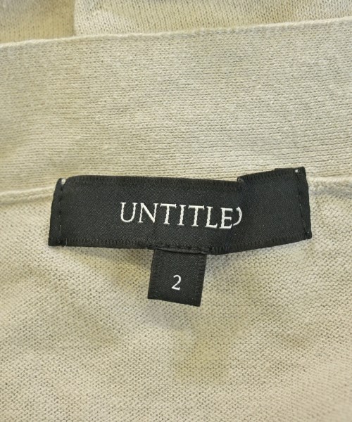UNTITLED（アンタイトル）カーディガン ベージュ サイズ:2(M位) レディース/2200654066010