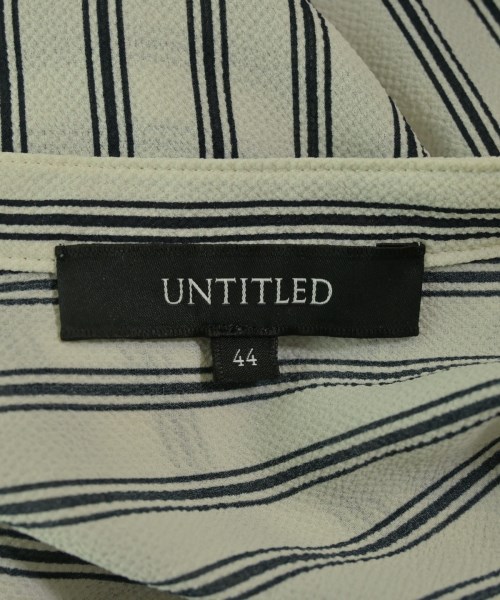 UNTITLED（アンタイトル）ブラウス 白 サイズ:44(XL位) レディース/2200656613021