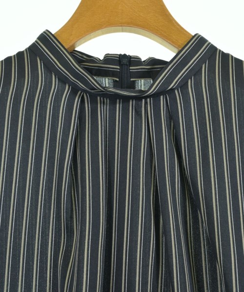 UNTITLED（アンタイトル）ブラウス 紺 サイズ:44(XL位) レディース/2200656613038