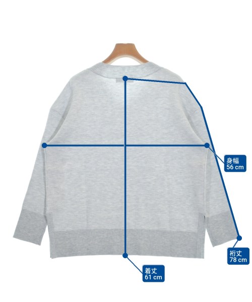 UNTITLED（アンタイトル）ニット・セーター グレー サイズ:2(M位) レディース/2200657830021