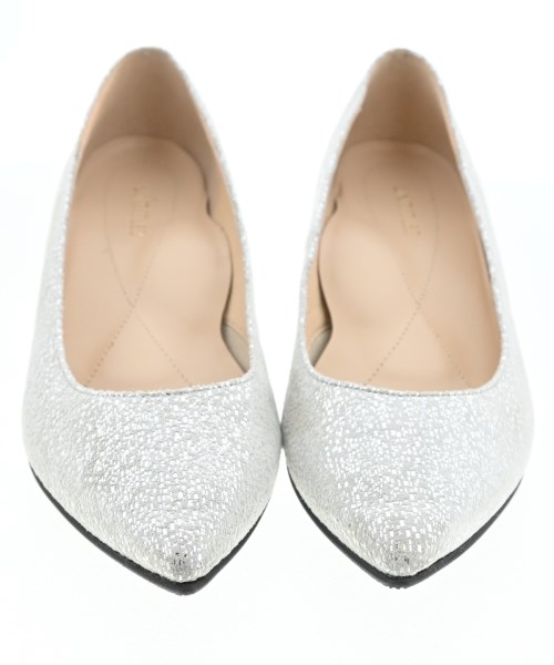 UNTITLED（アンタイトル）パンプス シルバー サイズ:23.5cm レディース/2200658527487