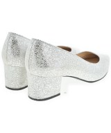 UNTITLED（アンタイトル）パンプス シルバー サイズ:23.5cm レディース/2200658527487