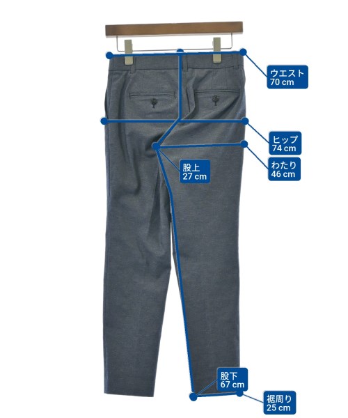 UNTITLED（アンタイトル）スラックス 紺 サイズ:1(S位) レディース/2200648239123