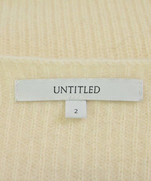 UNTITLED（アンタイトル）ニット・セーター 白 サイズ:2(M位) レディース/2200652156188