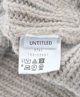 UNTITLED（アンタイトル）ニットキャップ・ビーニー ベージュ サイズ:- レディース/2200652156225
