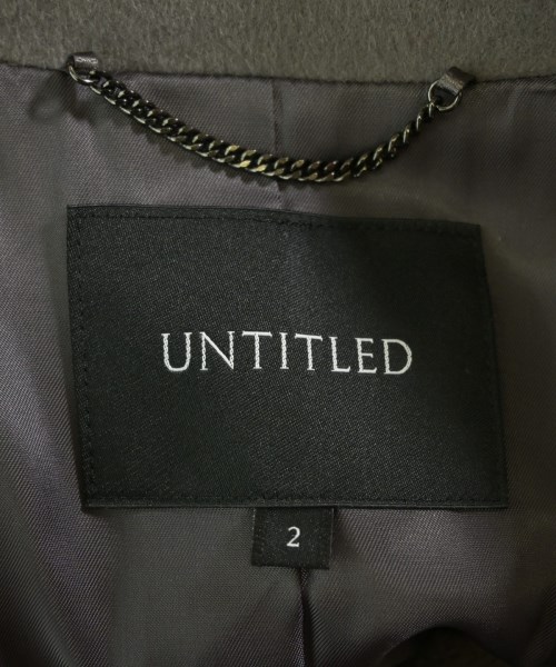UNTITLED（アンタイトル）チェスターコート グレー サイズ:2(M位) レディース/2200655583035