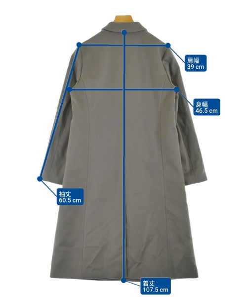 UNTITLED（アンタイトル）チェスターコート グレー サイズ:2(M位) レディース/2200655583035