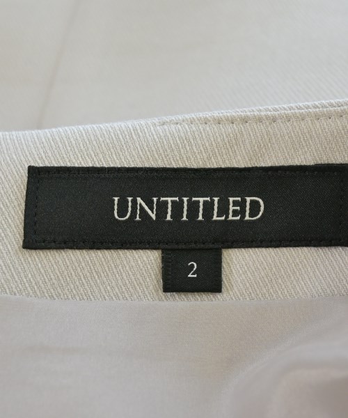 UNTITLED（アンタイトル）ロング・マキシ丈スカート グレー サイズ:2(M位) レディース/2200655583042