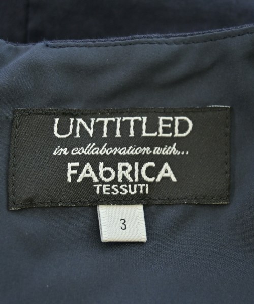 UNTITLED（アンタイトル）ワンピース 紺 サイズ:3(L位) レディース/2200657375010