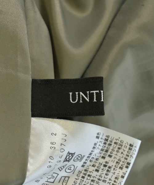 UNTITLED（アンタイトル）ロング・マキシ丈スカート グレー サイズ:2(M位) レディース/2200658797026