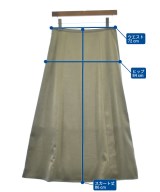 UNTITLED（アンタイトル）ロング・マキシ丈スカート グレー サイズ:2(M位) レディース/2200658797026