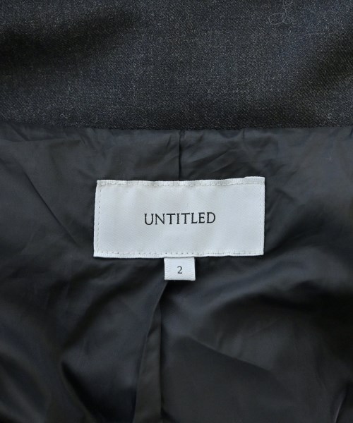 UNTITLED（アンタイトル）ダウンジャケット/ダウンベスト 黒 サイズ:2(M位) レディース/2200658888014